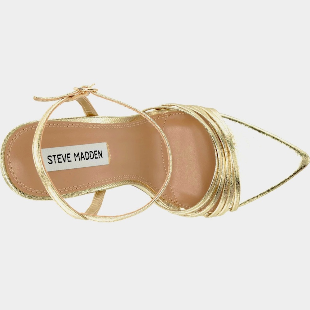 ⭐️HOST PICK⭐️ BRAND NEW Steve Madden Gold Wendy Shoe. OUT OF STOCK EVERYWHERE. - Picture 9 of 12